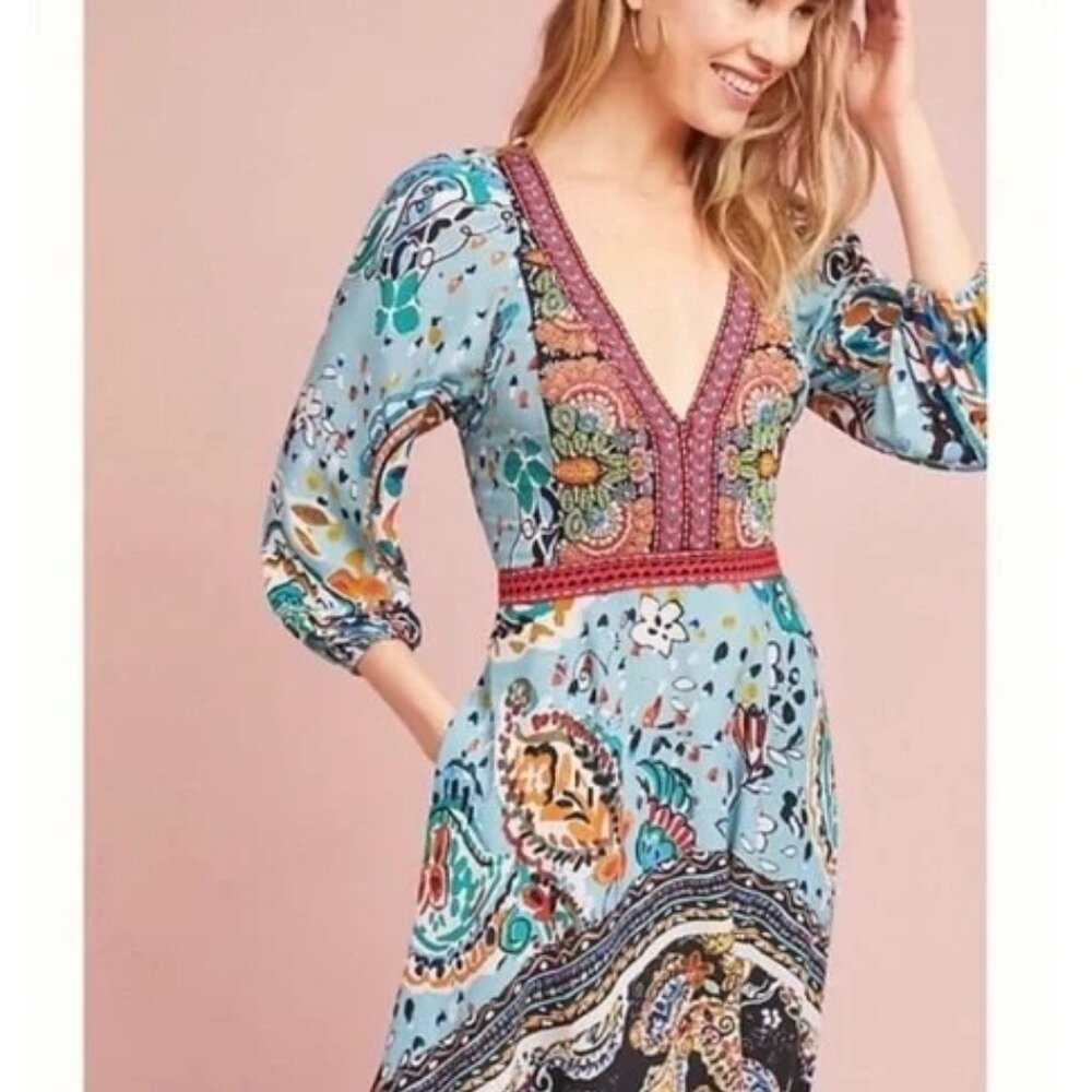 Anthropologie Akemi + Kin Beaded Dress